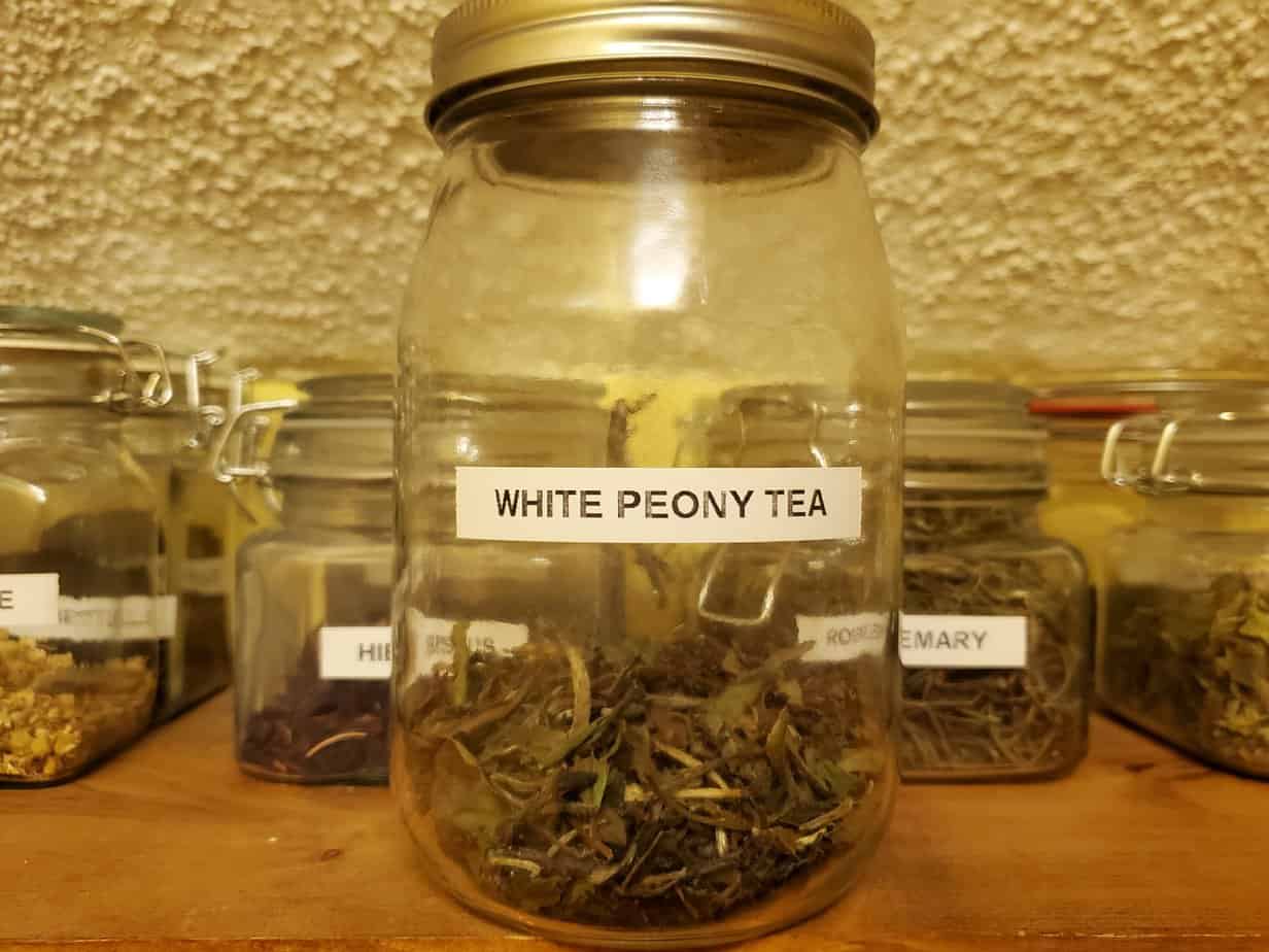White Peony Herbal Blend Tea