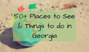 50+ places to see & things to do in Georgia. Places to visit in Georgia. Places to travel in Georgia