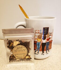 Tuesday Tea with Catherine- Loose Leaf Tea- Honey Stick- Cup