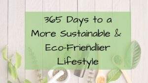 365 Days to a more sustainable and eco-friendlier lifestyle- Sustainable