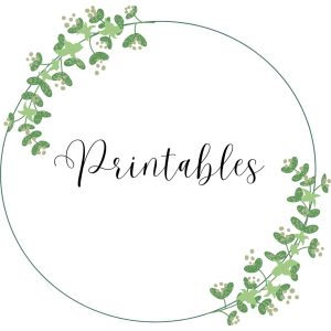 Printables- Greenery