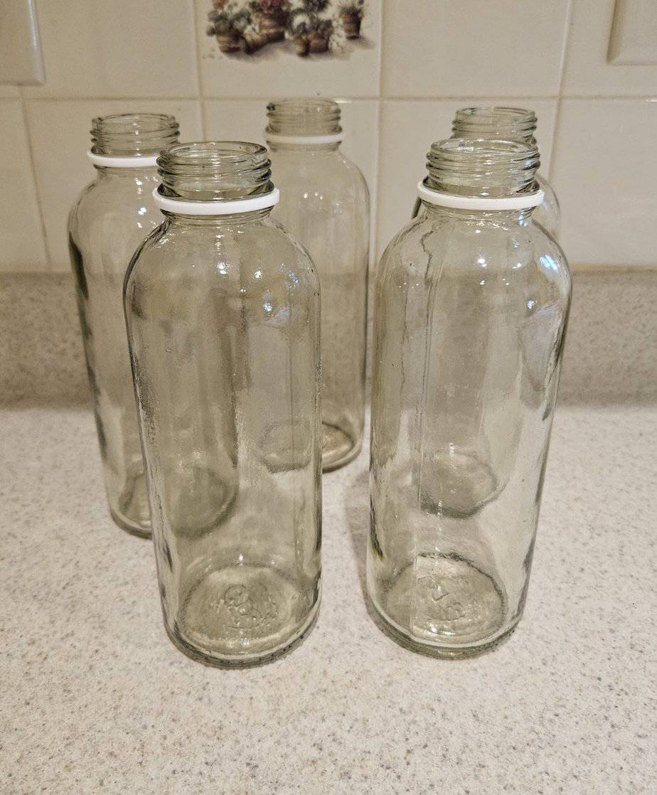 Glass Bottles to replace plastic bottles
