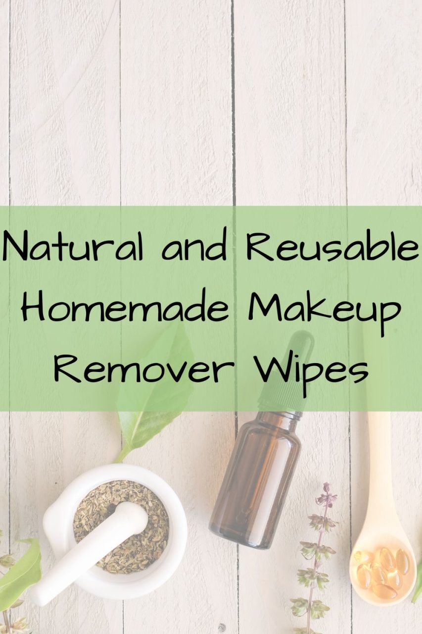 Natural and Reusable Makeup Remover Wipes